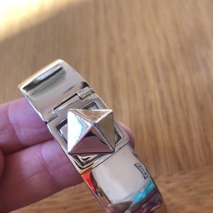 Kate Spade silver bangle bracelet